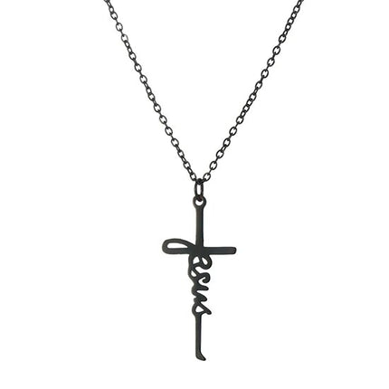 Jesus Cursive Necklace