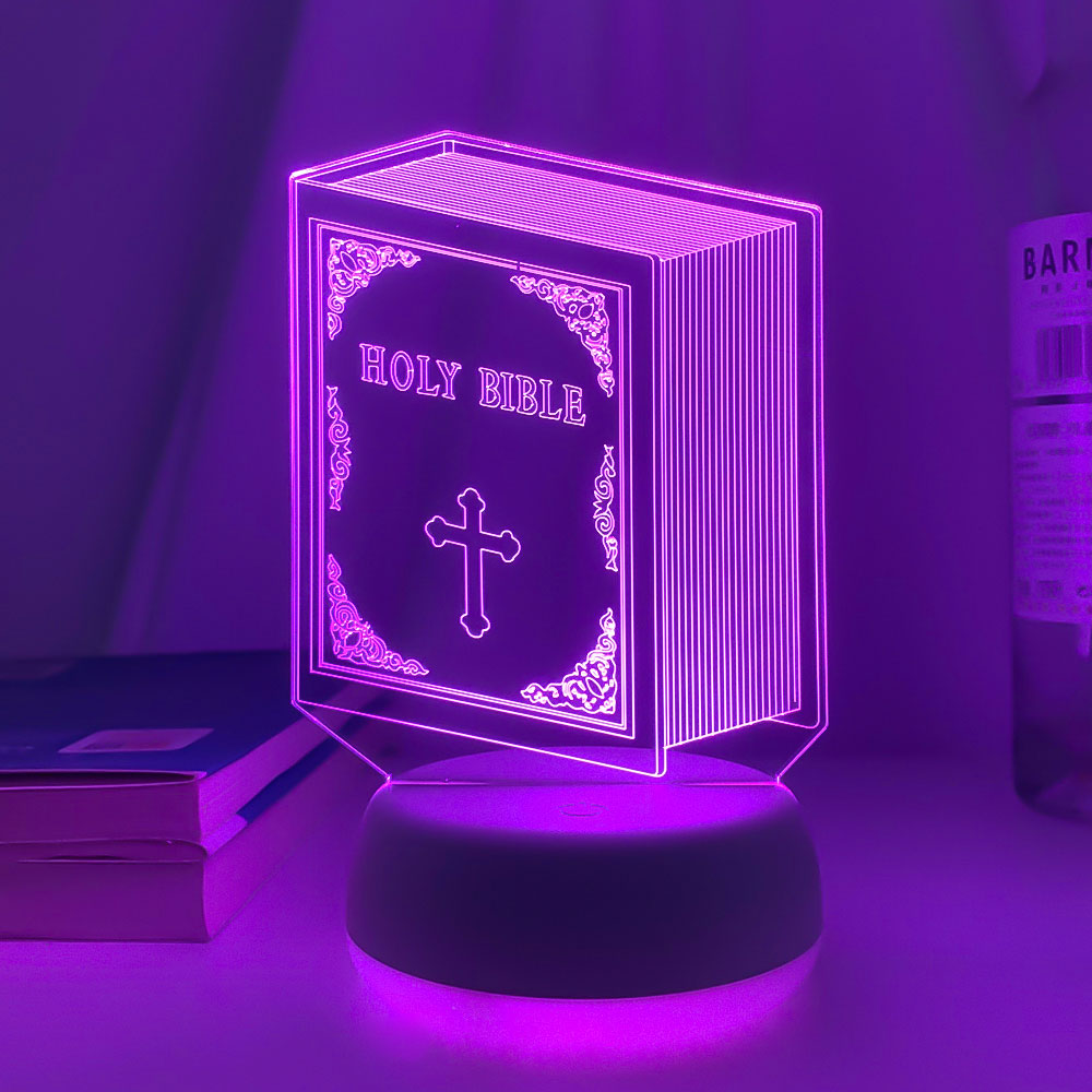 Holy Bible LED Night Lamp