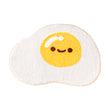 Egg-Shaped Plush Bath Mat