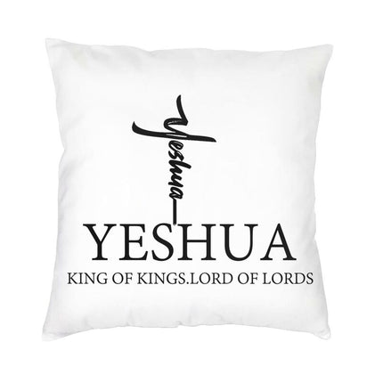 Yeshua King of King, Lord of Lords Cushion Cover