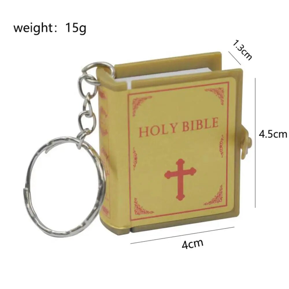 Miniature Bible Key Chain