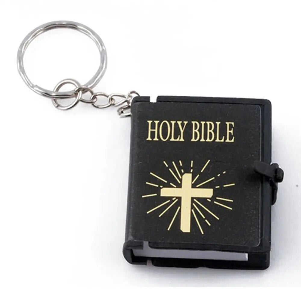 Miniature Bible Key Chain