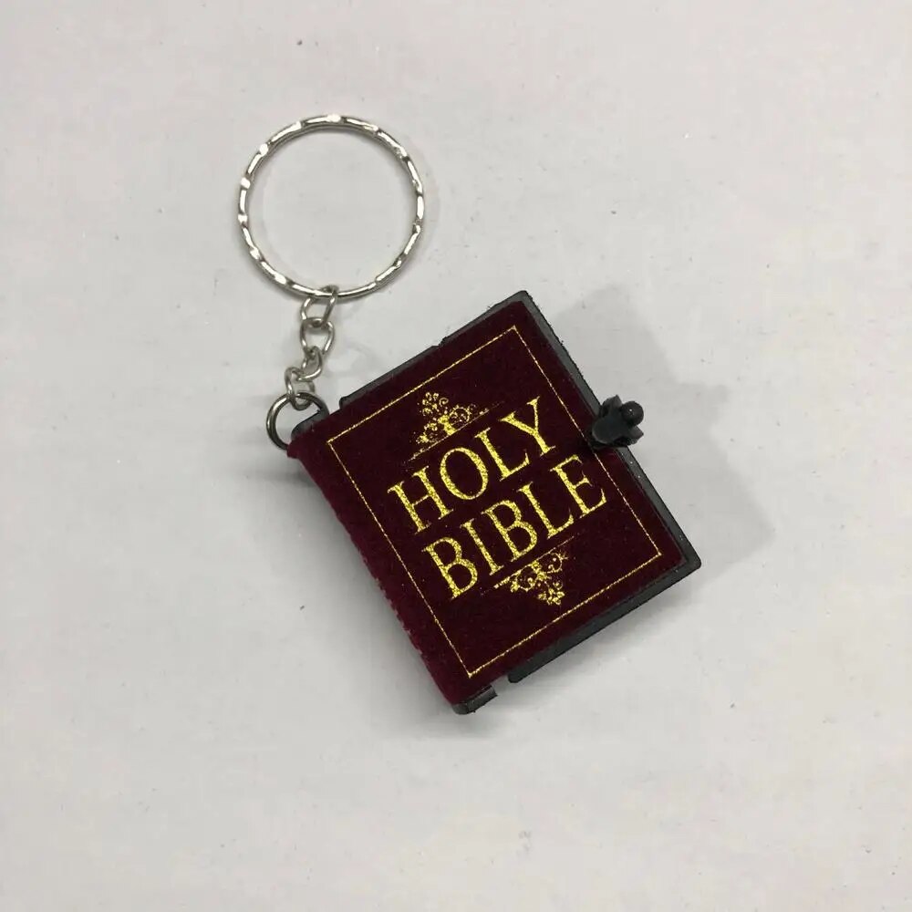 Miniature Bible Key Chain