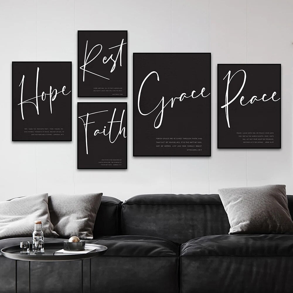 Bible Quote Wall Art