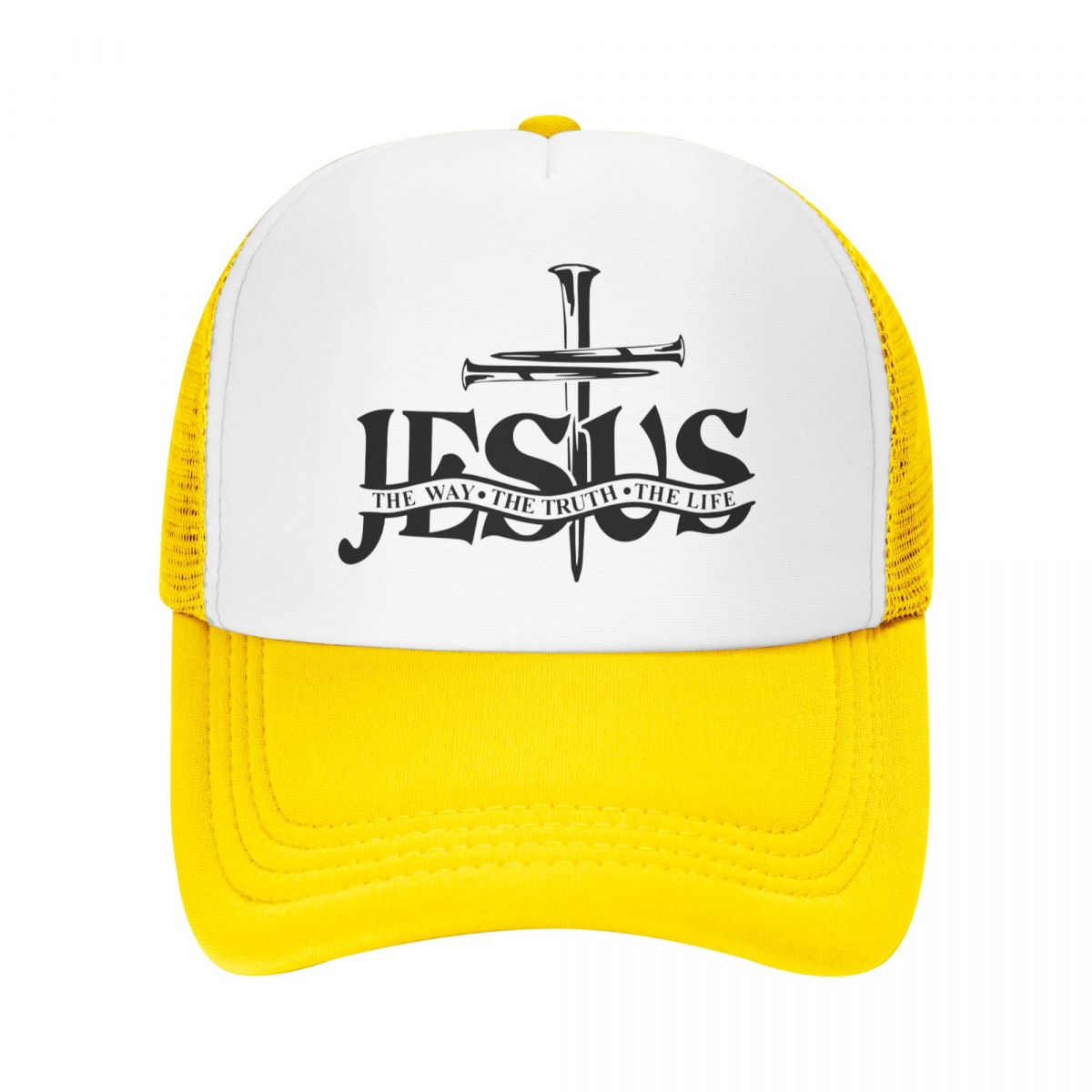 Jesus The Way The Truth The Life Trucker Cap