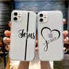 Jesus Clear iPhone Cases