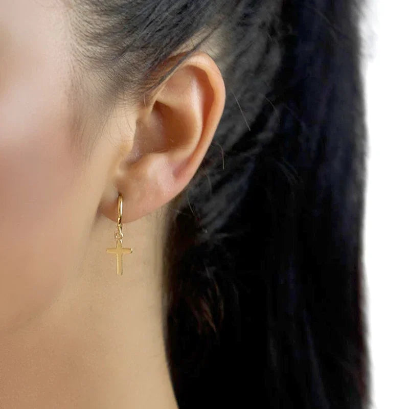 Cross Alloy Earrings