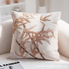 Brown Plush Luxury Cushion Cover