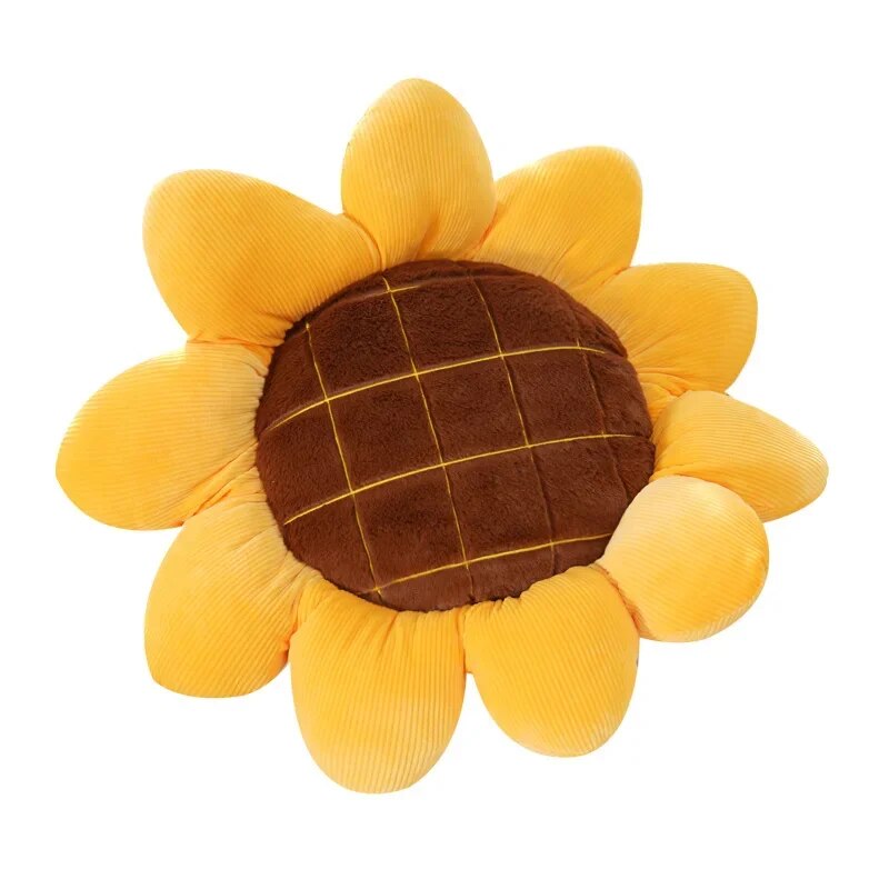 Sunflower Shaped Cushion