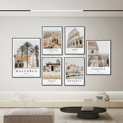 Destination Canvas Travel Poster