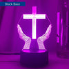 Worship Hands Cross LED Night Lamp