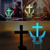 Worship Hands Cross LED Night Lamp