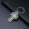 Rotating Cross Pendant Key Chain