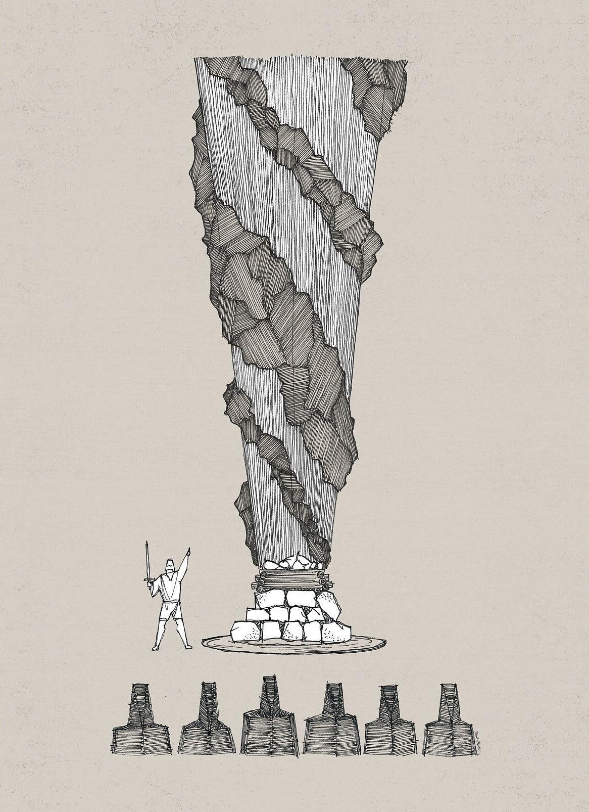 Bible Sketches Printed Wall Art