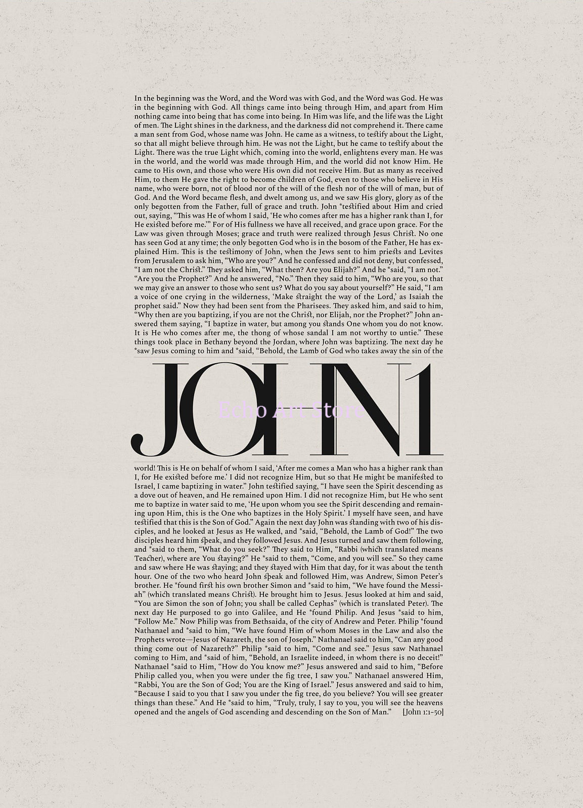 Scripture Printed Wall Art