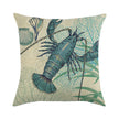 Marine Ocean Pattern Cushion Cover