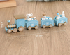 Holiday Express Christmas Wooden Train Decoration