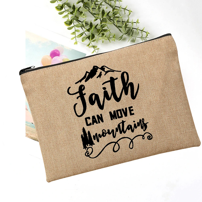 Bible Quote Cosmetics/Toiletry Bag