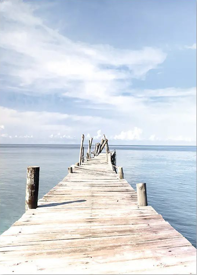 Blue Sky Coastal Printed Wall Art