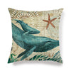 Marine Ocean Pattern Cushion Cover