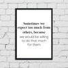 Inspirational Cursive Quotes Printed Wall Art