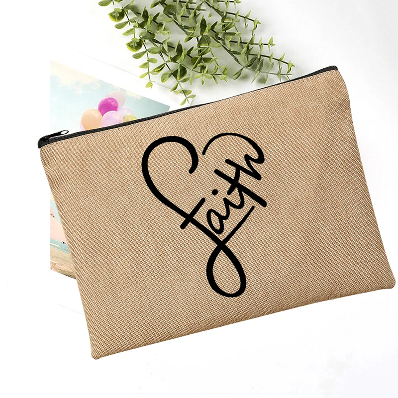 Bible Quote Cosmetics/Toiletry Bag