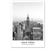 Black & White International Cities Printed Wall Art