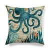 Marine Ocean Pattern Cushion Cover