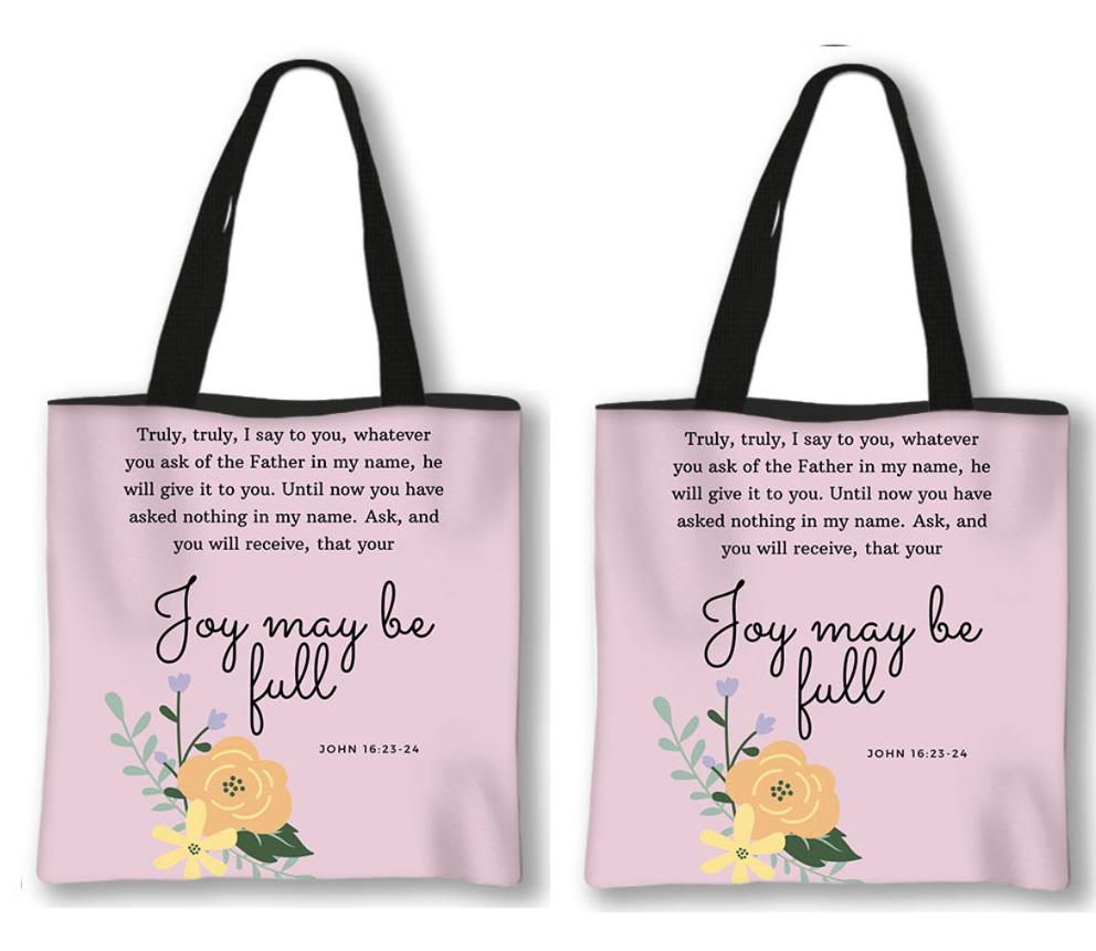 Christian Uplifting Quote Tote Shoulder Bag