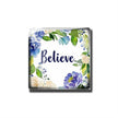 Bible Verse Floral Glass Dome Fridge Magnets