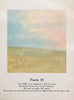 Psalms Water Painting Scripture Printed Wall Art