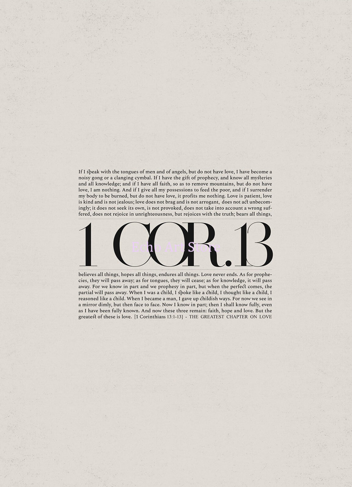 Scripture Printed Wall Art