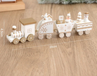 Holiday Express Christmas Wooden Train Decoration