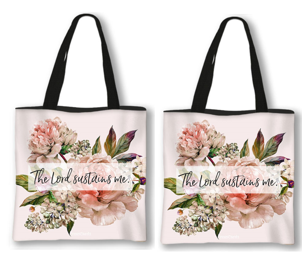 Uplifting Bible Quote Tote Bag