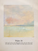 Psalms Water Painting Scripture Printed Wall Art