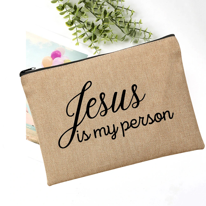 Bible Quote Cosmetics/Toiletry Bag