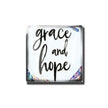 Bible Verse Floral Glass Dome Fridge Magnets