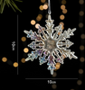 Ice Crystal Christmas Tree Ornaments