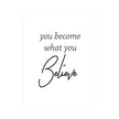 Inspirational Cursive Quotes Printed Wall Art