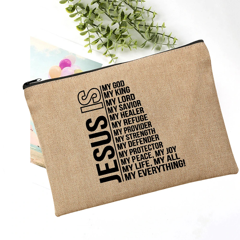 Bible Quote Cosmetics/Toiletry Bag