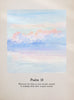 Psalms Water Painting Scripture Printed Wall Art