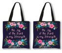 Christian Uplifting Quote Tote Shoulder Bag