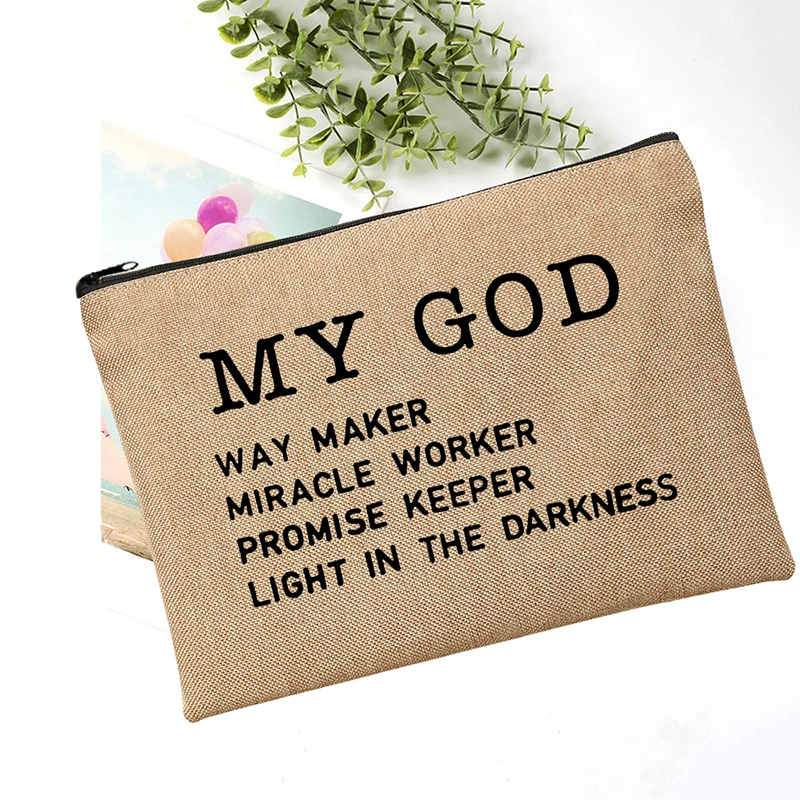 Christian Quote Cosmetics & Toiletry Bag