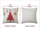 Holiday Cheer Christmas Cushion Cover Set (Set of 4)