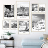 Black & White International Cities Printed Wall Art