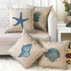 Marine Ocean Pattern Cushion Cover