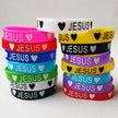 20 Piece Bundle I  ♡ Jesus Silicone Wrist Bands