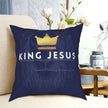 King Jesus Lion Crown Cushion Cover