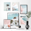 Aegean Beach Scenic Printed Wall Art