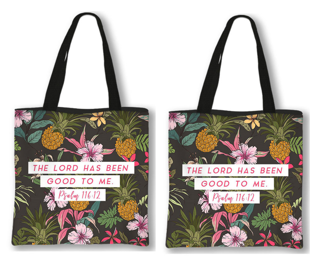 Uplifting Bible Quote Tote Bag